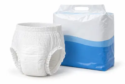 Adult diapers (illustration)