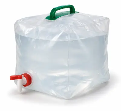 Collapsible water container (10–20L) (illustration)