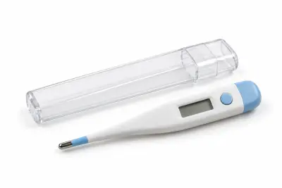 Digital thermometer (illustration)