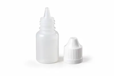 Dropper bottle (for bleach) (illustration)