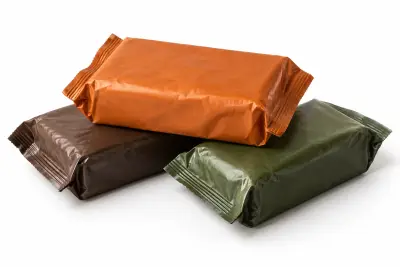 Emergency food ration bars (illustration)