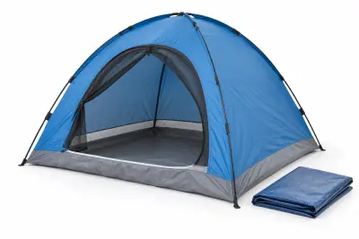 Emergency tent / tarp (illustration)