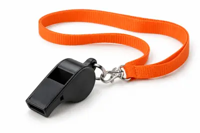 Emergency whistle (one per family member) (illustration)