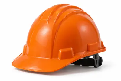 Safety helmet / hard hat (illustration)