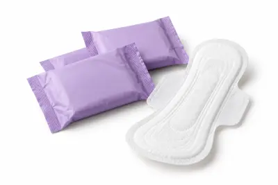 Sanitary pads / menstrual products (illustration)