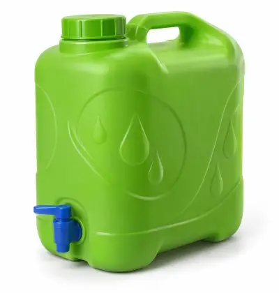 Water jug with faucet (20L) (illustration)