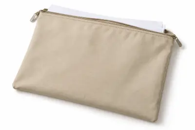 Waterproof document pouch / dry bag (illustration)